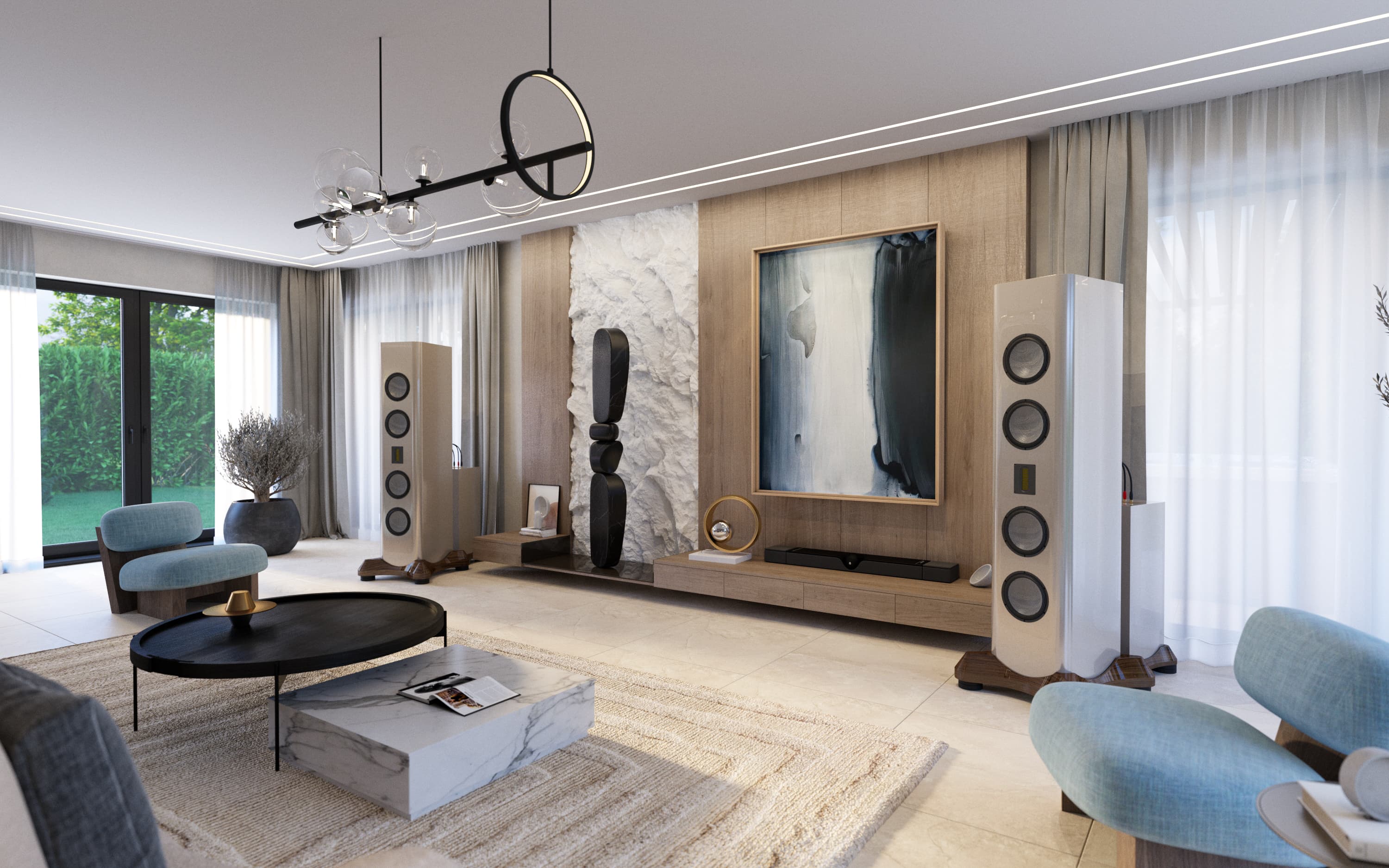 AdmiraVox AV 170 in a modern interior, large window