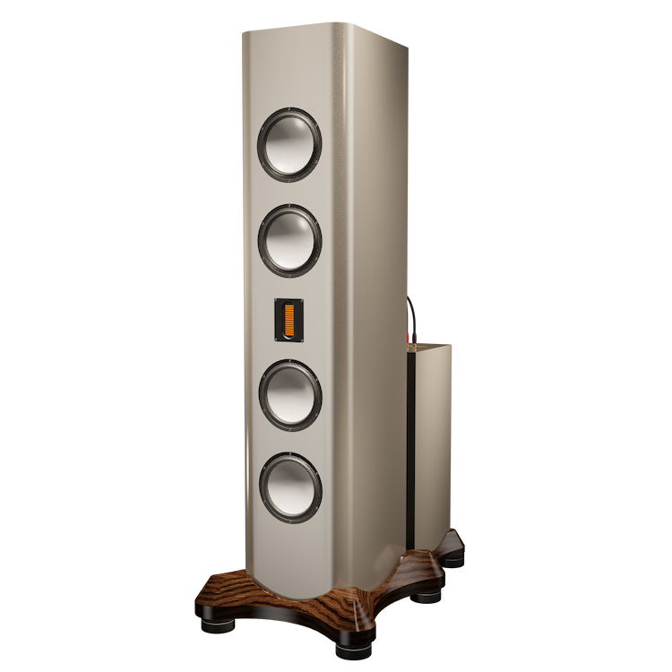 AV 170 loudspeaker in minimalist room